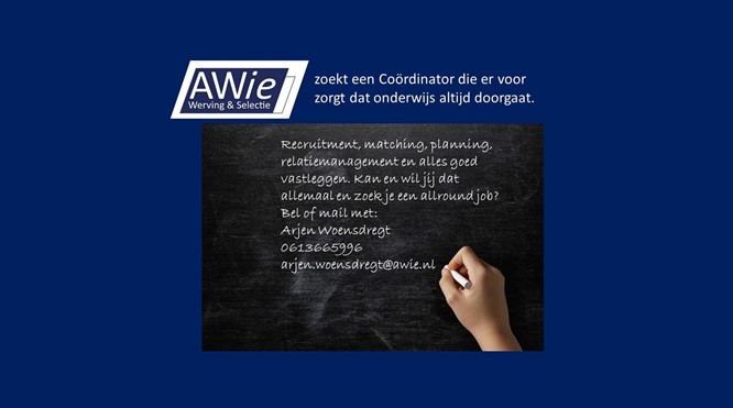Vervuld: Coördinator Onderwijs Zuid-Holland